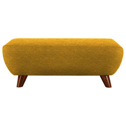 G Plan Vintage The Sixty Seven Footstool Tonic Mustard